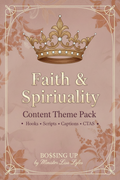 Faith & Spirituality Content Theme Pack 👑