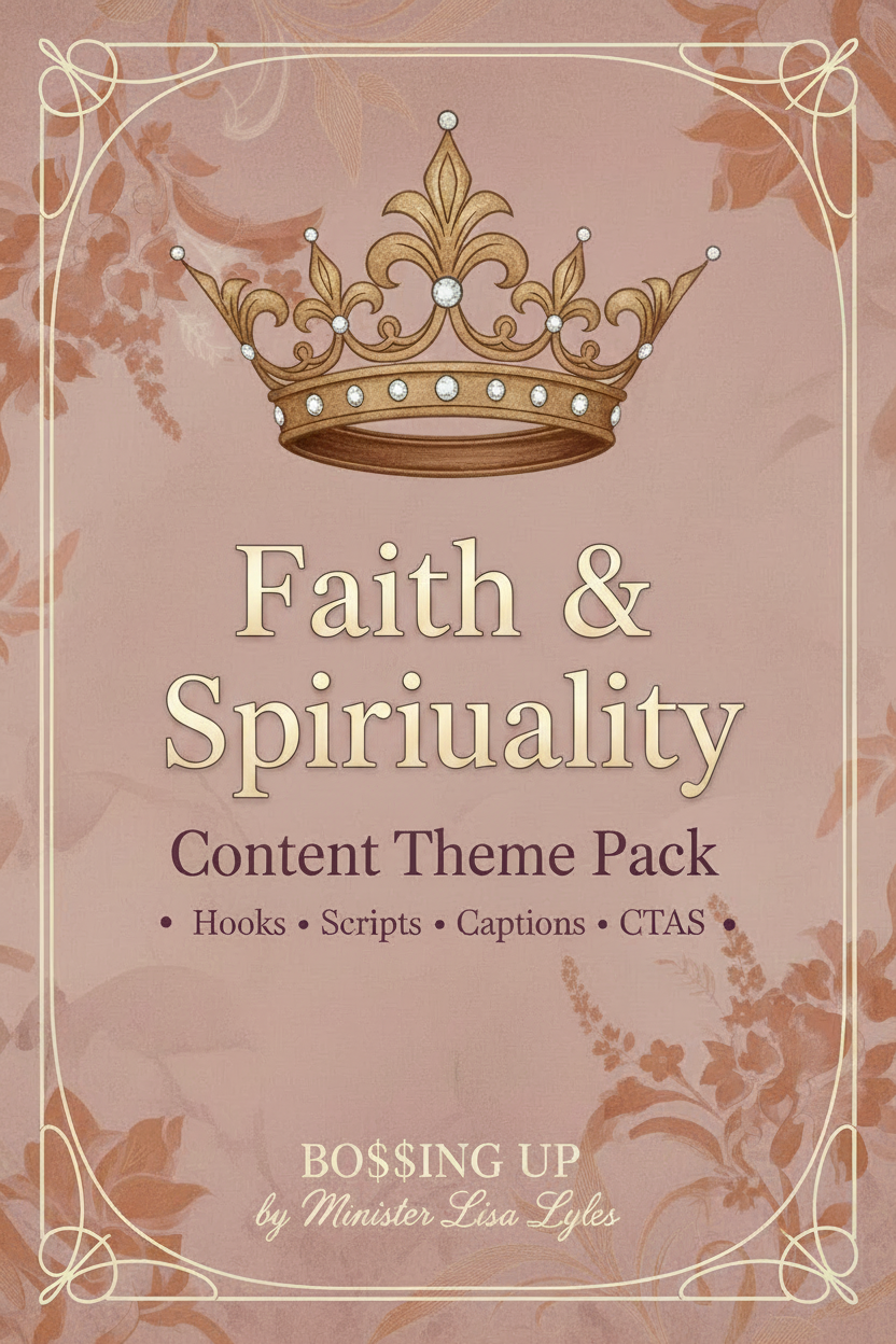 Faith & Spirituality Content Theme Pack 👑
