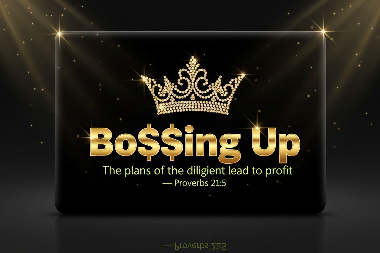 Bo$$ing Up Laptop Sleeve