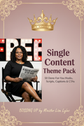 Single Moms Content Theme Pack Cover