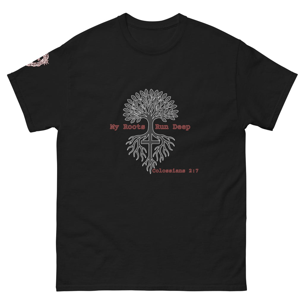 My Roots classic black tee