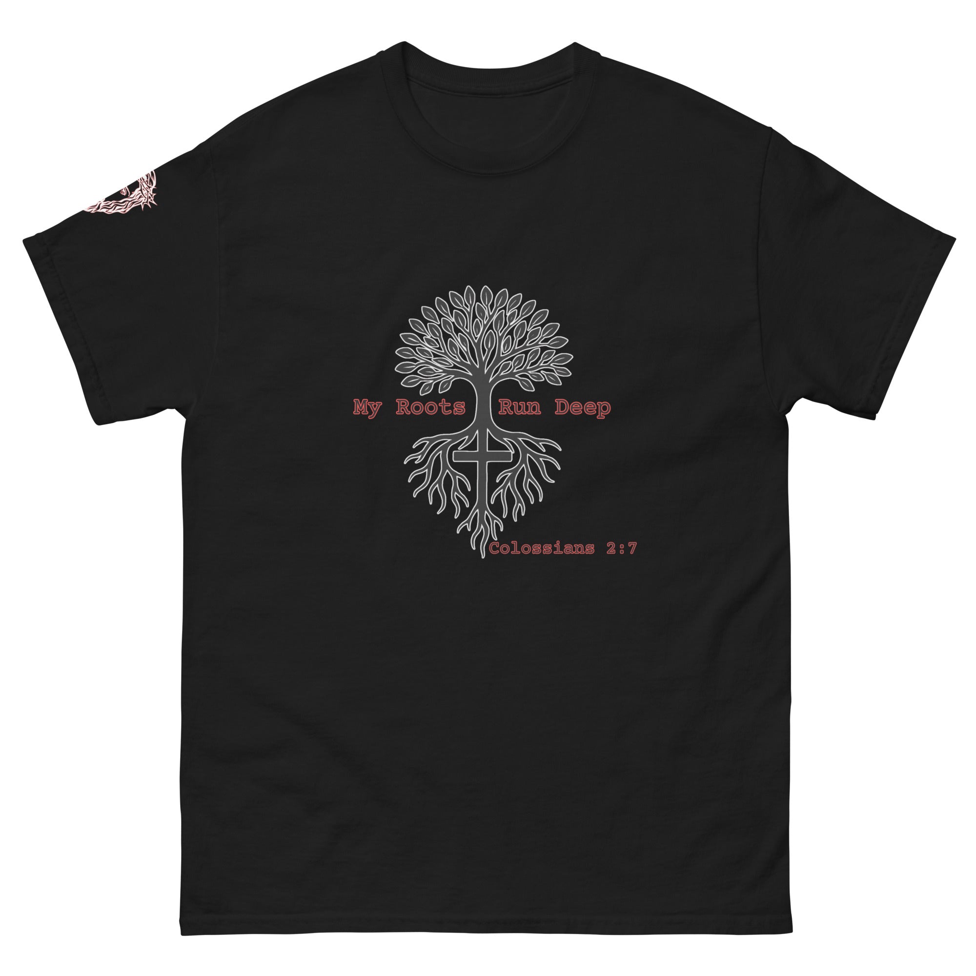 My Roots classic black tee