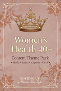 Women's Health 40+ Content Theme Pack 👑